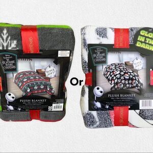 Nightmare Before Christmas‎ Glow In The Dark Blanket